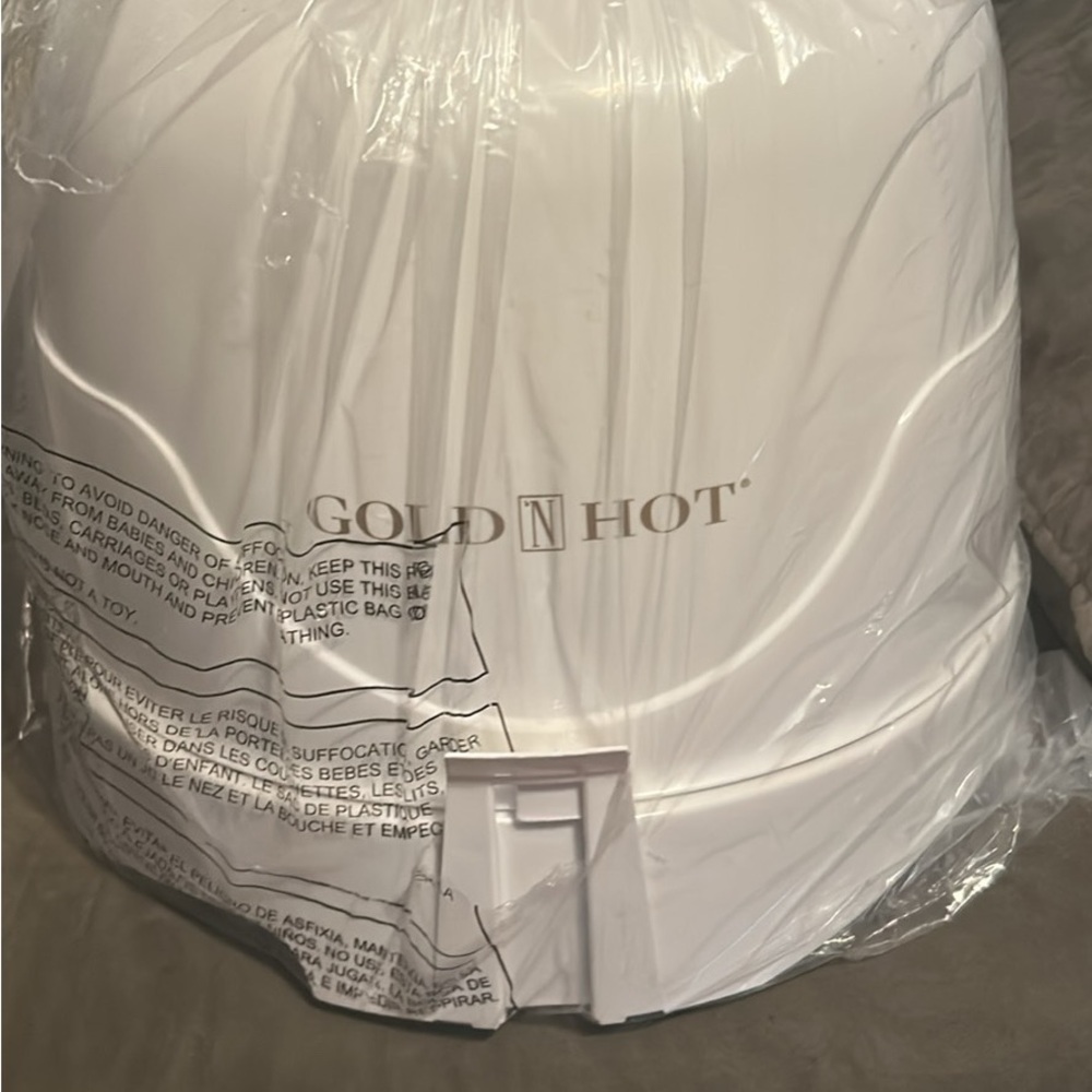 Gold N Hot White Hair Dryer
